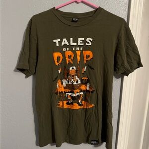 Green Graphic Shirt